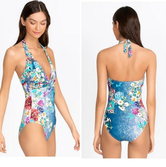 Johnny Was Sade One Piece Swimsuit Small nwt - Picture 3 of 6